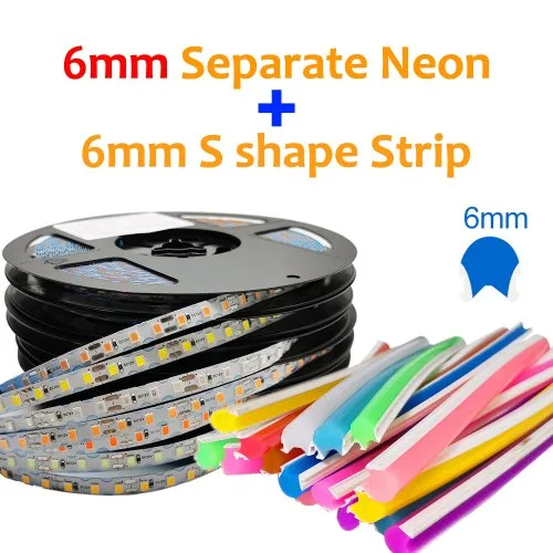 6mm Neón X tira