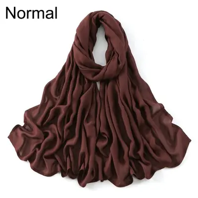 Image de Hijab Élégant en Modal - Grande Taille & Confortable