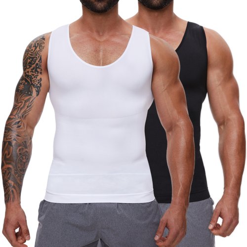 Afbeelding van Herenshapewear: Slank & Sexy met Compressie Vest