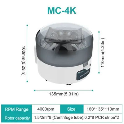 Image de Centrifugeuse Mini Lab Joanolab - 4000-7000 RPM