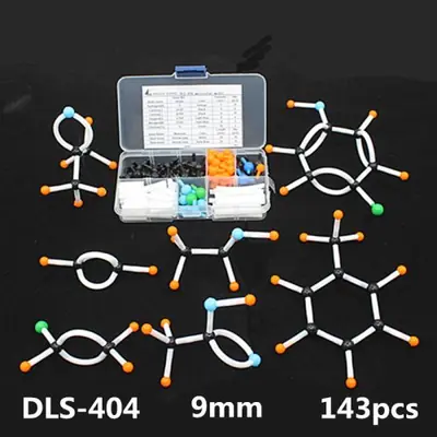 Image de Kit Moléculaire Portable - 143 Pièces pour Étudiants
