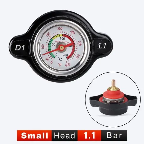 Image de Bouchon Radiateur Haute Pression 6 PSI avec Jauge de Température