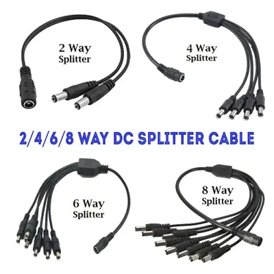Image de Répartiteur d'alimentation CCTV 2-8 voies 12V/9V