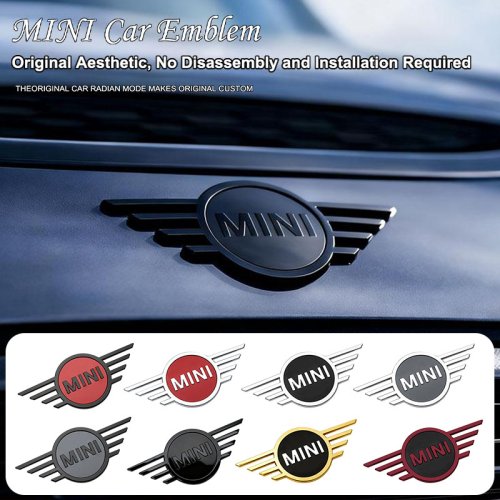 Imagen de Emblemas 3D de Metal para Mini Cooper - Estilo Elegante