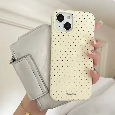 Image de Coque pour iPhone à Pois Ultra Mince & Antichoc