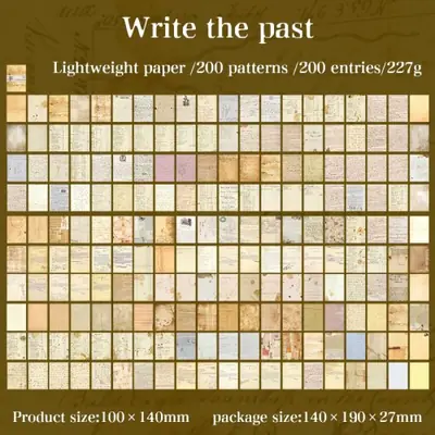 Image de Kit Scrapbooking Vintage - 200 Pages Uniques