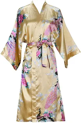 Image de Robe de Nuit Satinée Élégante pour Femmes
