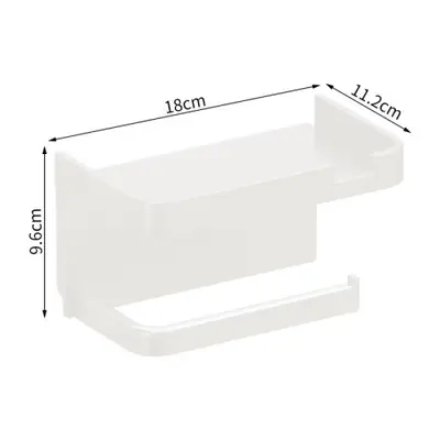 Porte-Papier Hygiénique Multifonctionnel - Rangement Pratique