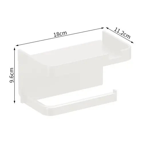 Image de Porte-Papier Hygiénique Multifonctionnel - Rangement Pratique