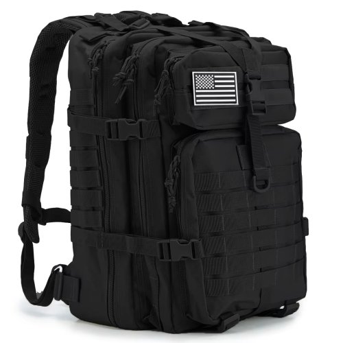 Image of Men's Tactical Backpack 30L & 50L – Durable Outdoor Hunting, Hiking, Camping, and Travel Molle Bag with EDC Organization
