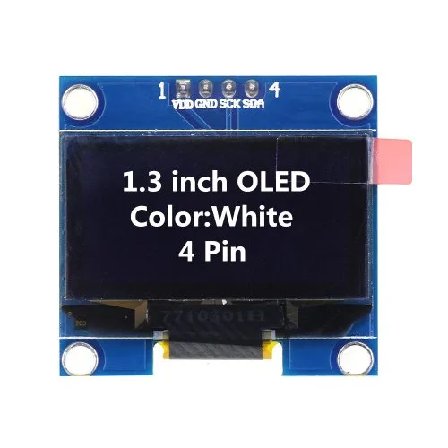 1.3 4-pins Wit