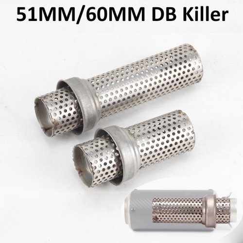 Imagen de Silenciador Universal 51-60mm para Moto - Reducción de Ruido y Potencia