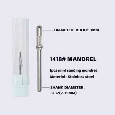 Image de Bandes de Ponçage Ongles 3mm - Kit de Polissage Professionnel