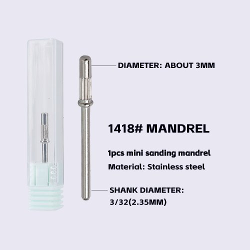 Imagen de Bandas de lijado de uñas de 3mm, Mini broca de grano 80/120/180/240, accesorio de lima de uñas eléct...