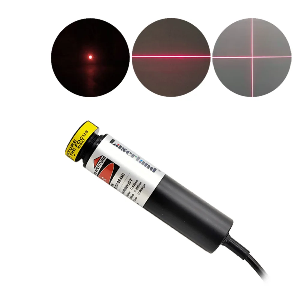 Image of Laser Diode Module Red Dot Line Cross Projector for Alignment of Cloth Cutting Location