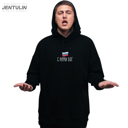Immagine di Felpe Oversize Harajuku con Cappuccio - Stile Hip Hop Y2K