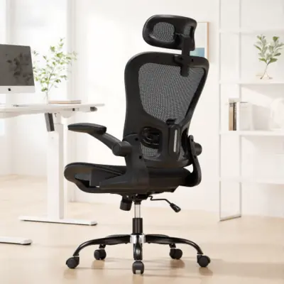 Chaise de Bureau Ergonomique avec Appui-Tête