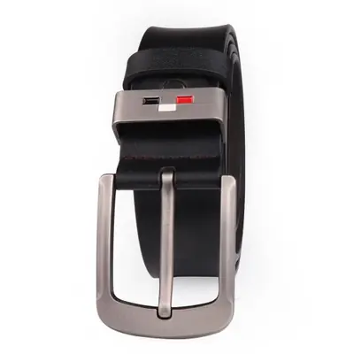 Image de Ceinture en Cuir Véritable Homme - Style Vintage Classique