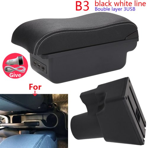 B3 negro blanco 3USB