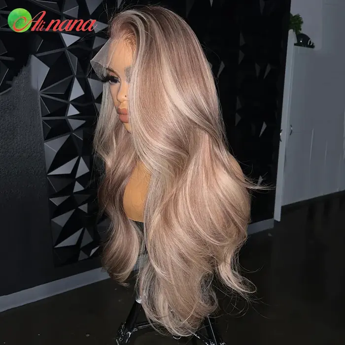 Mèches blond cendré