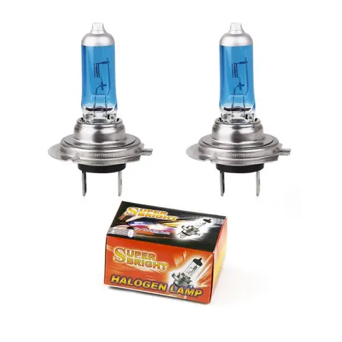 Image de Ampoule H7 Halogène 6000K - Lumière Blanche Ultra Brillante