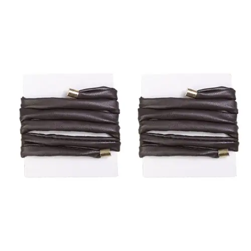 Image de Bandeau en Cuir Vintage - Style Élégant & Simple