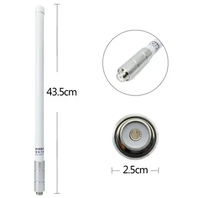 Image de Antenne VHF/UHF Double Bande 144/430 MHz en Fibre de Verre