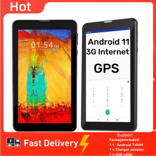 Image de Tablette Android 7'' 3G avec Appel, 2Go RAM, 16Go ROM, Wi-Fi