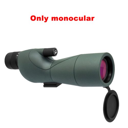 Imagen de Telescopio Monocular de alta potencia, lente prisma ED Bak4 para acampar al aire libre, observación de aves y caza, 25-75x60