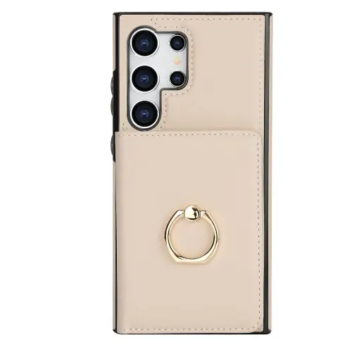 Image de étui portefeuille avec porte carte 360 fermoir magnétique de béquille à anneau rotatif pour samsung galaxy s25 s24 s23 s22 s21 ultra note 20