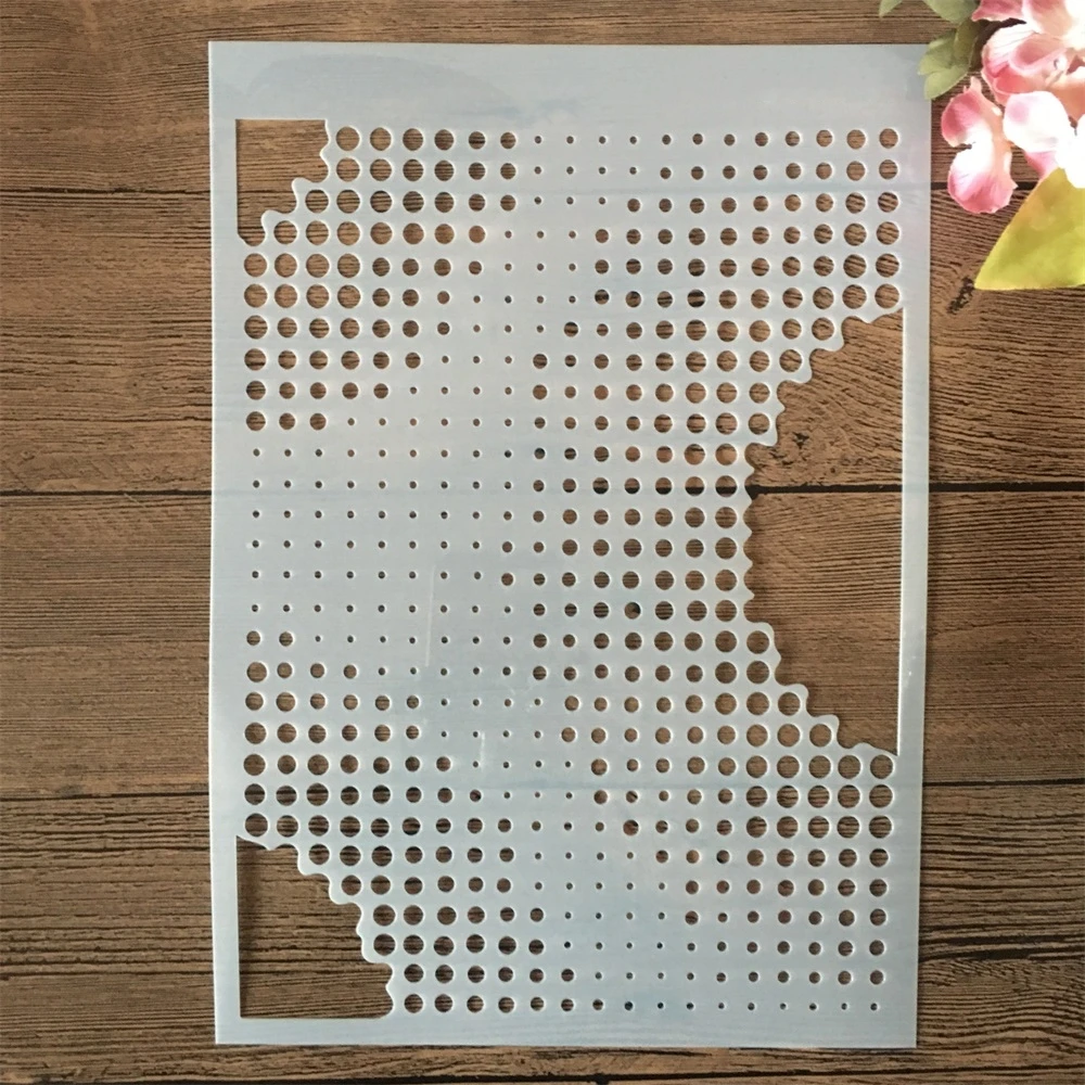 Immagine di Stencil Vintage A4 per Artigianato Creativo