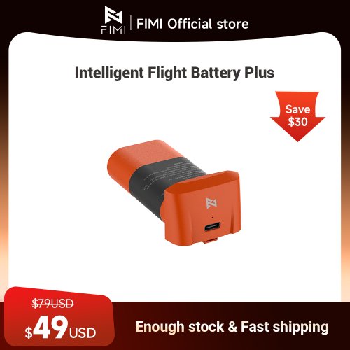 Image of Fimi Mini 3, Mini 3 SE, and Mini V2 Intelligent Flight Battery Pro – Rechargeable 2S LiPo Battery for RC Drone Spare Parts