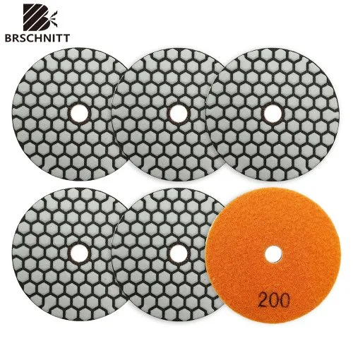 6pcs Körnung 200