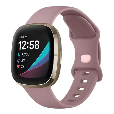 Image de Bracelet Silicone Fitbit Versa 3/4 & Sense 2 - Élégant et Confortable