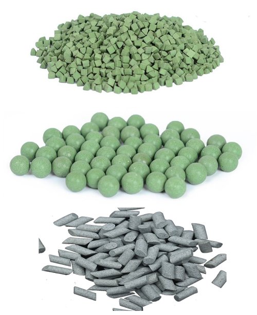 Image of Jewelry Polishing Material Tumbling Media for Diy Triangular Ceramic Stone Abrasive Polishing Derusting Accessories