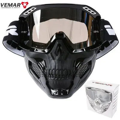 Image de Lunettes de Moto Détachables Anti-Poussière & UV