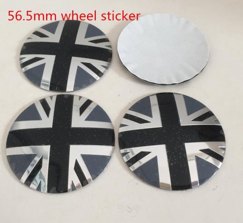 56mm black2 aufkleber