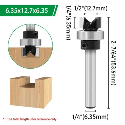 6.35x12.7x6.35mm