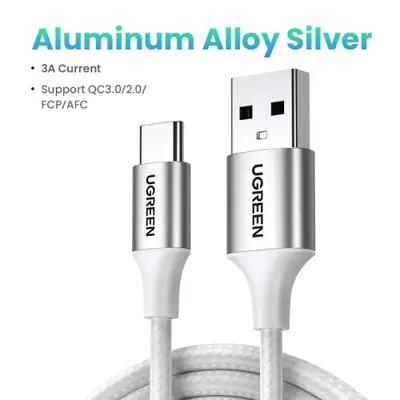 Image de Câble USB-C Ugreen 3A - Charge rapide 18W pour iPhone, Samsung, Xiaomi