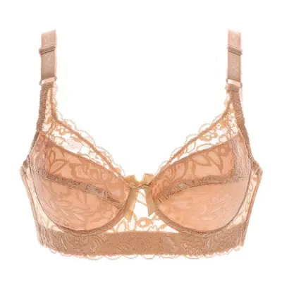 Image de Bralette Dentelle Push-Up Grande Taille - Séduction & Confort