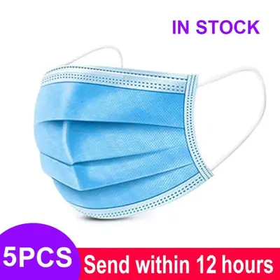 Image de Masque Facial Anti-Poussière 3 Couches
