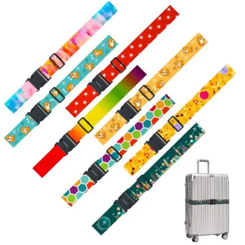 Image de Sangle de Bagage Réglable - Sécurité & Protection pour Valises