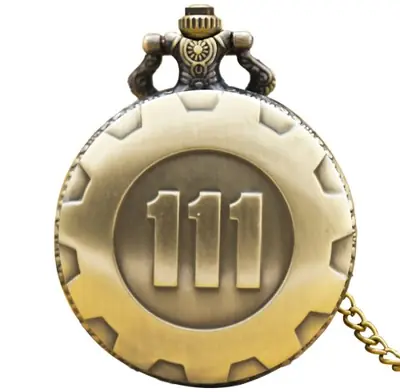 Image de Montre de Poche Steampunk Vintage en Bronze - Pendentif Horloge