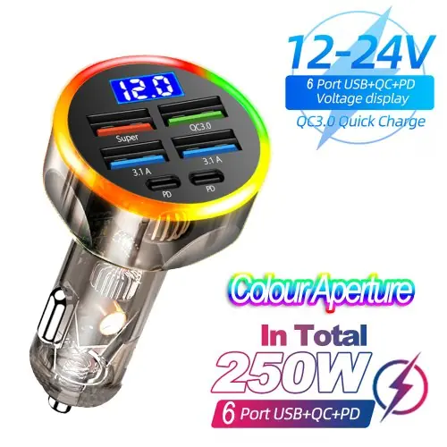 6 port haut qualité