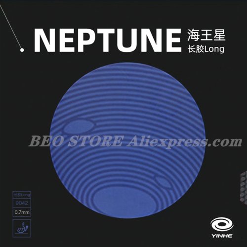Imagen de Goma de Tenis de Mesa Yinhe Neptune Pips Flámina Superior con Esponja Ox Long Galaxy para Juego Profesional