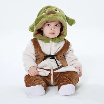 Image de Combinaison Cosplay Monstre Barboteuse - Tenue Hiver pour Enfants