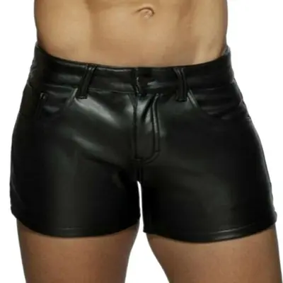 Image de Short en Faux Cuir Homme - Style Club & Fête