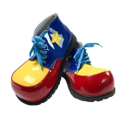 Image de Chaussures de Clown Adulte - 34 cm - Accessoire Halloween & Cosplay