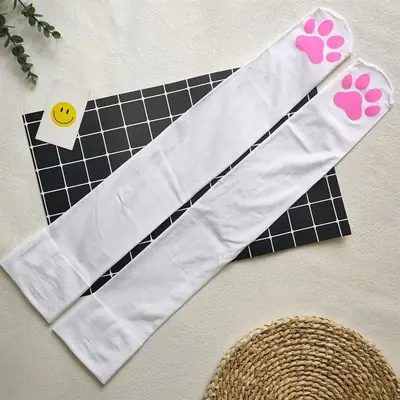 Image de Chaussettes Hautes Chaton 3D - Style Harajuku Y2K
