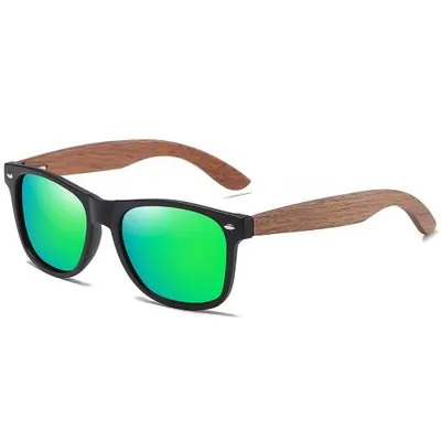 Image de Lunettes de Soleil Écologiques en Bambou - Style Rétro & Protection UV